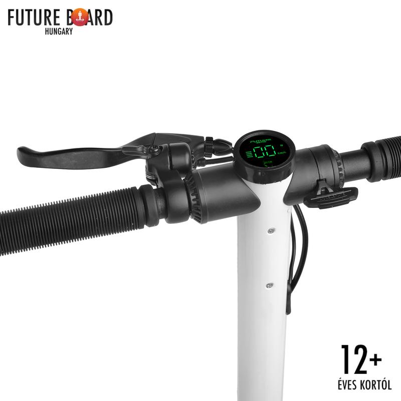 Kugoo S2 - dobfékes limitált verzió - fehér - Hölgy és gyerek barát ...